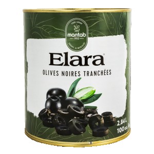 Elara Sliced Black Olives